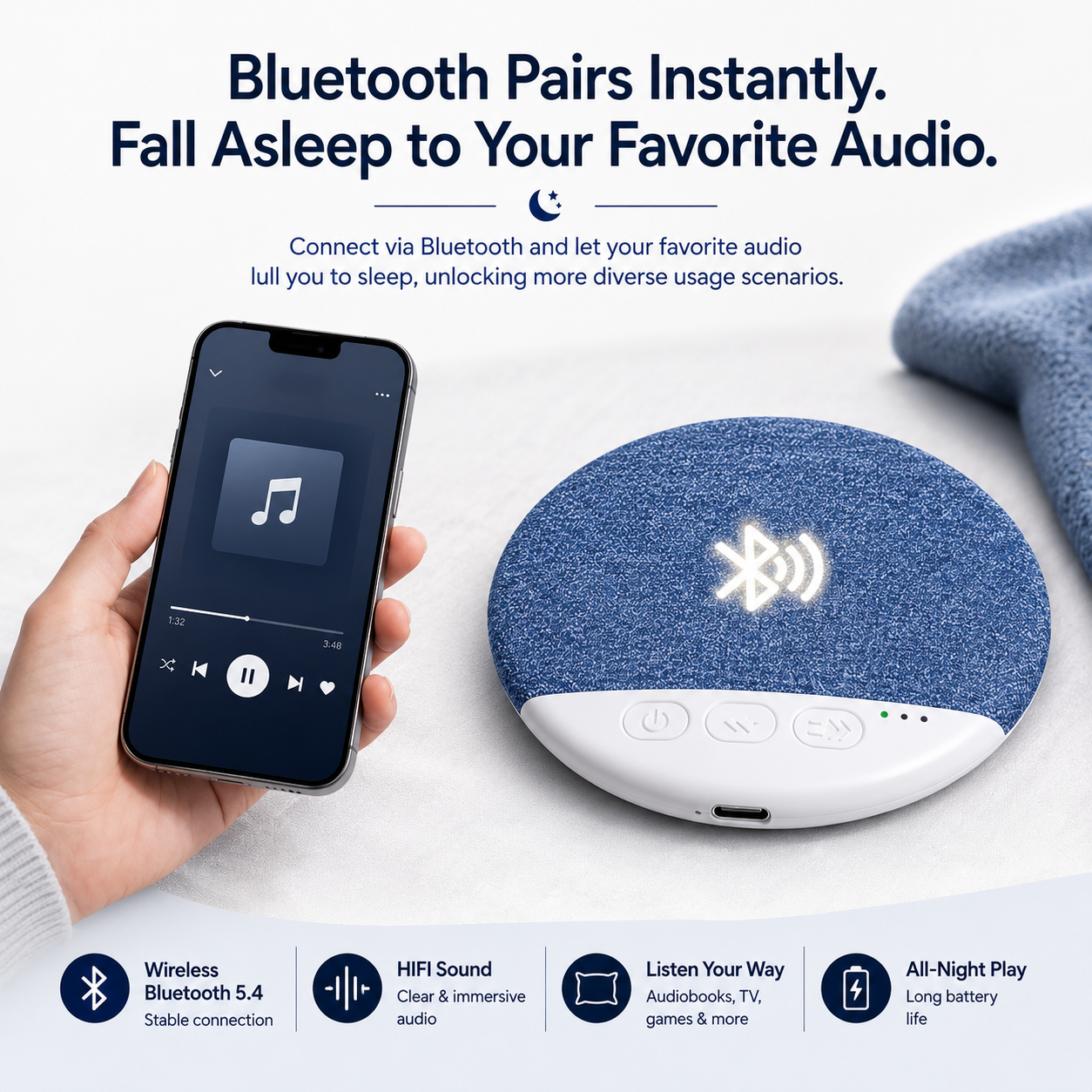 Under Pillow Speaker™