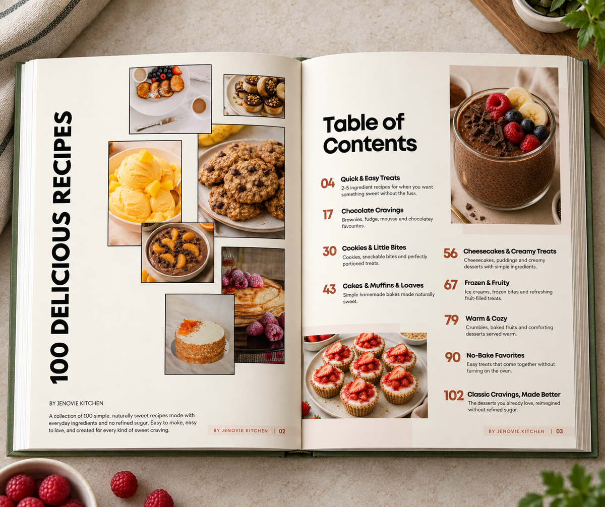 100 Guilt-Free Cravings - Everyday Ingredients, Quick & No Refined Sugar
