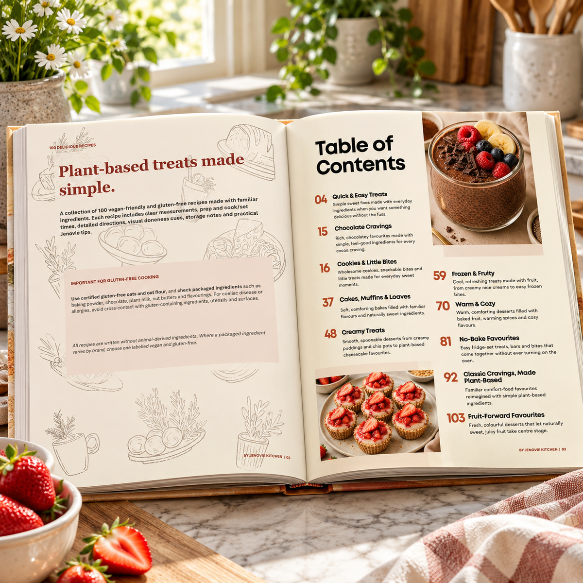 100 Guilt-Free Cravings - Gluten-Free & Plant-Based