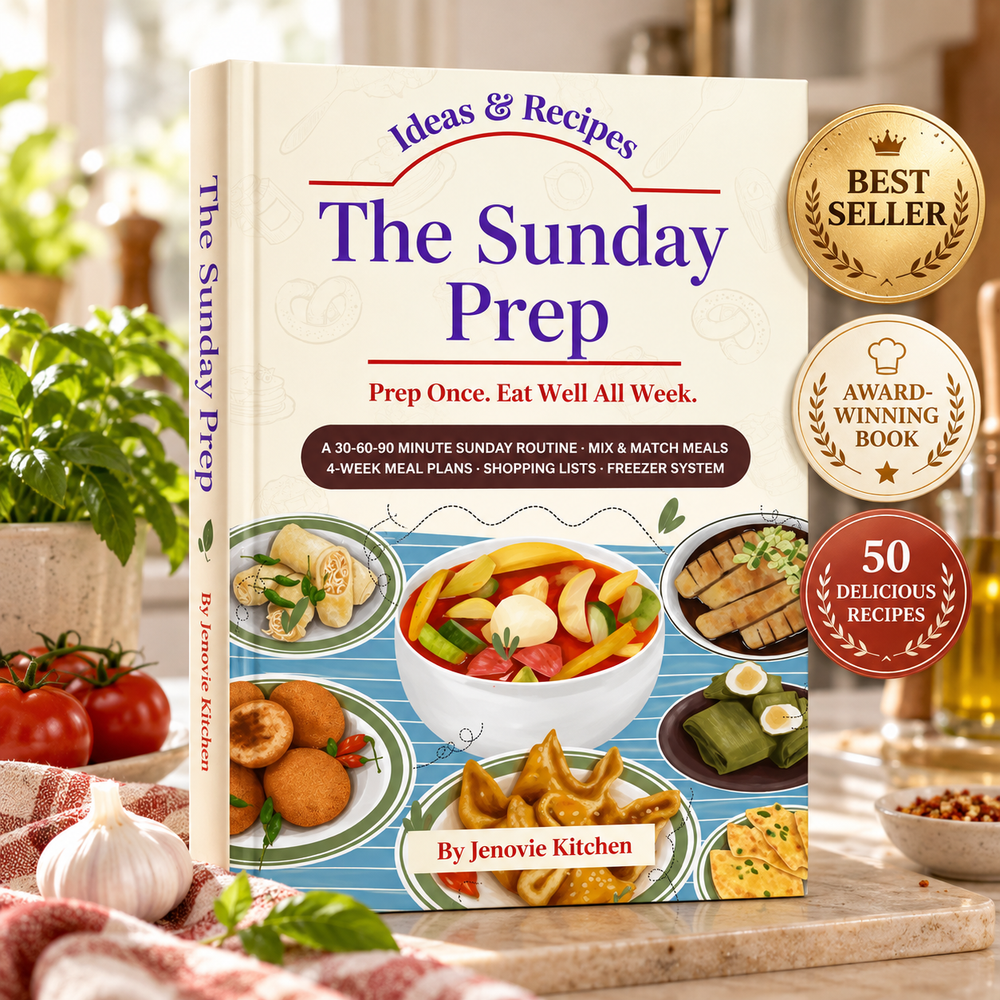 The Sunday Preps Book - Quick, Simple & Nutrious Recipes