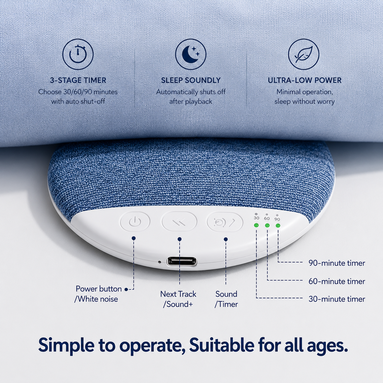 Under Pillow Speaker™